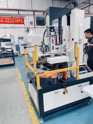 Mesin Pembentuk Kotak Karton Kaku Otomatis Listrik Didorong 22Pcs / Min