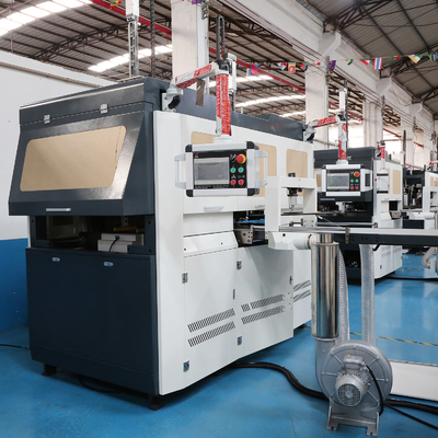 Mesin Pembuat Kotak Karton PLC Panasonic PLC, Mesin Pembuat Kotak Manis 380V