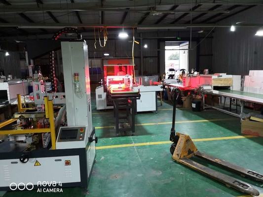 Mesin Pembuat Kotak Karton 30 Pcs / Min, Mesin Pembuat Pembentuk Kotak 50 Mm