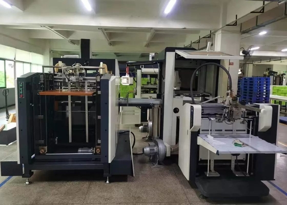 40 bag/Min Kotak Karton Lipat Otomatis Mesin Perekatan Mesin Pembentuk 380v