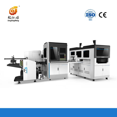 LS-300D Autoamtic High-Speed Intelligent Rigid Box Making Machine Untuk Kalung Ring Bracelet Box
