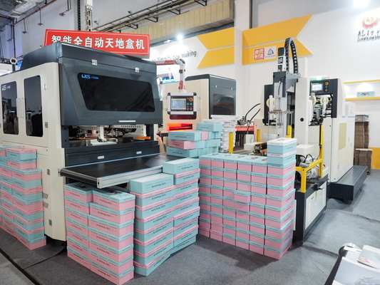 Otomatis Double Duty Rigid Box Making Machine Untuk Watch Box Maker