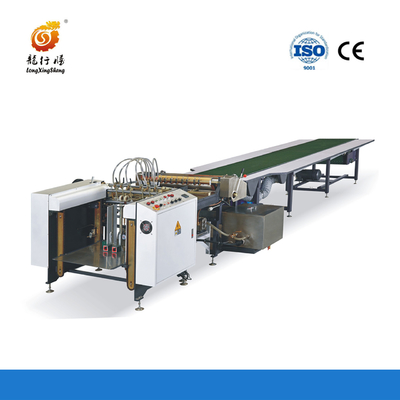 LS-650A Otomatis Hot Melt Glue Cover Paper Glueing Machine Dengan Keakuratan Tinggi