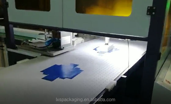 Kotak Kaku Mesin Pemosisian Visual Kotak Hadiah Sepatu Ponsel