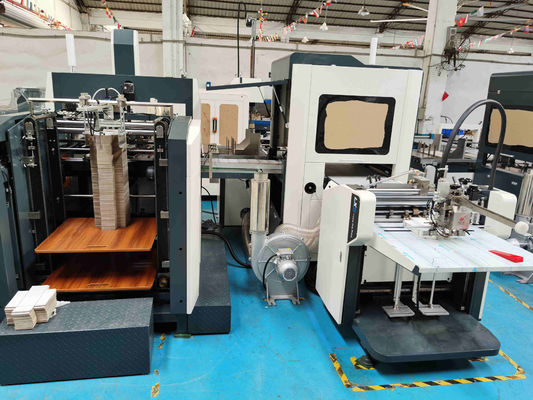 Otomatis Multi Fungsional W400mm Candy Rigid Box Membuat Mesin Untuk Pembungkus