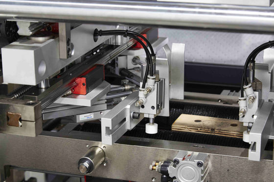 Smart Rigid Gift Wedding Hard Box Making Machine Sistem Pembungkus Kotak Ganda