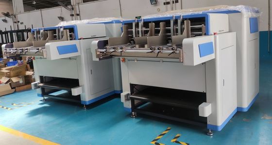 8 Slot Mesin Grooving Kotak Kaku Dengan Kecepatan 35 meter Per Menit Untuk Grooving Lembar