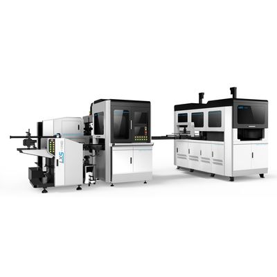 Smart Rigid Gift Wedding Hard Box Making Machine Sistem Pembungkus Kotak Ganda