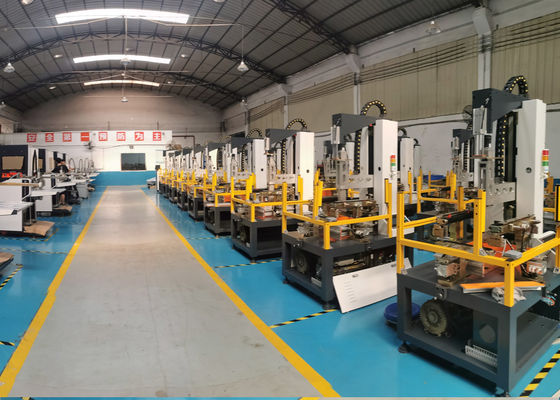 LS-F6 Semi Automatic Rigid Box Forming Machine Garis kemasan kotak sepatu Sho