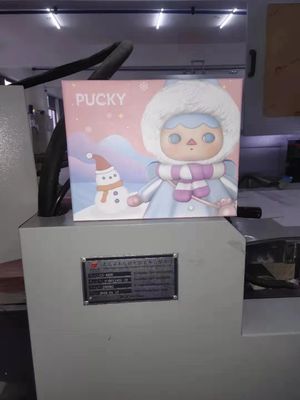 Mesin Pembuat Kotak Hadiah Natal L5989XW3182XH2100mm Mesin Pengeleman Kertas Kotak Kaku