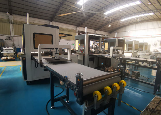 Mesin Pembuat Kotak Kemasan Sepatu 34pcs / Min 1855kg dengan Positioning