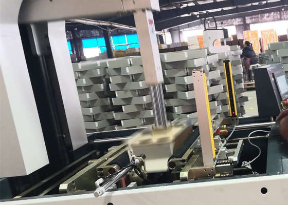Mesin Pembungkus Kotak Perhiasan Kaku Jenis Buku Semi Otomatis