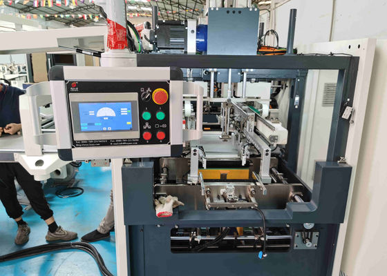 Kotak Mesin Pembuat Kemasan Otomatis Kecepatan Tinggi Tinggi 12mm 100mm