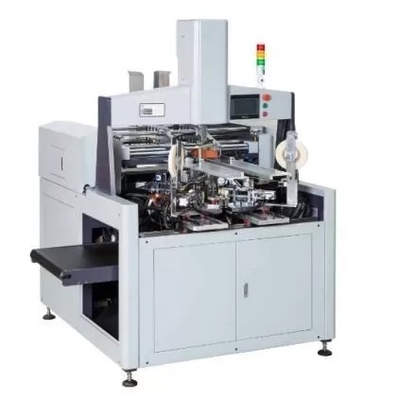 Kontrol PLC Confectionery Box Corner Paste Machine 75pcs / mnt